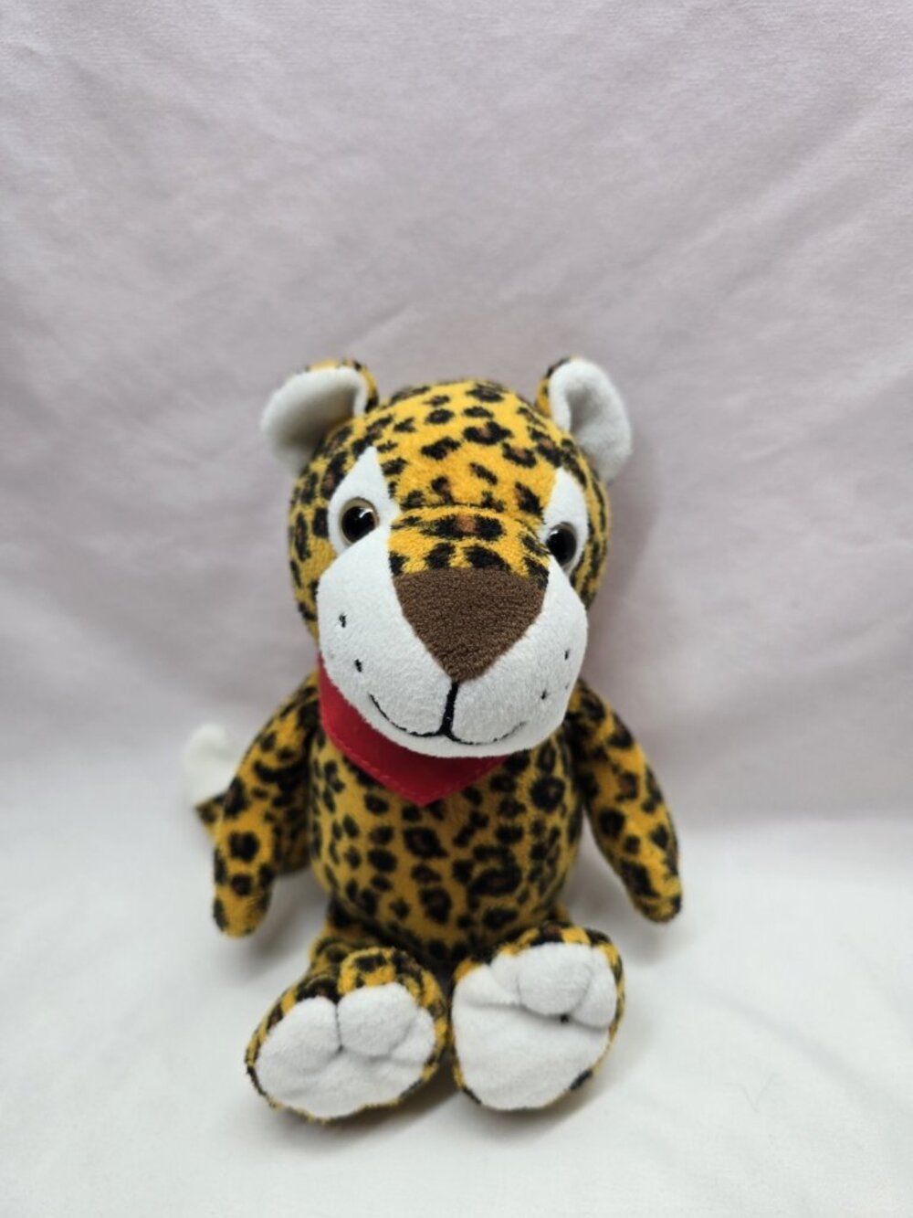 KINDER SURPRISE - Orange Tiger Leopard Plush Cat Soft Toy Stuffed Animal